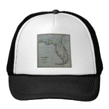 1823 Florida Map Hat