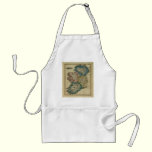 1823 Ireland map by Lucas Fielding Jr aprons