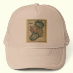 1823 Ireland map by Lucas Fielding Jr hats