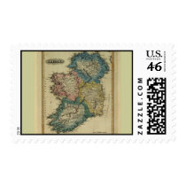 1823 Ireland map by Lucas Fielding Jr postage