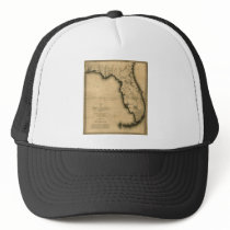 1823 Map of Florida hats by ZephyrusBooks 1823 Map of Florida hats