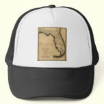 1823 Map of Florida hats