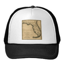 1823 Map of Florida Hat