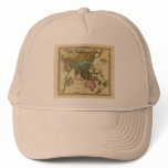 1825 Map of Asia by Henry Tanner Trucker Hat