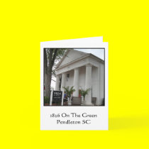 1826 On The Green Notecard by ohmeakanancy 1826 On The Green Notecard