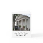 1826 On The Green Notecard 1826 On The Green Notecard