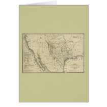 1844  Map of Texas and the Countries Adjacent cards