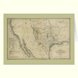 1844  Map of Texas and the Countries Adjacent cards