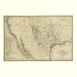 1844  Map of Texas and the Countries Adjacent posters