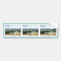 1852 Color Lithograph - View of Washington Bumper Sticker