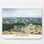 1852 Color Lithograph - View of Washington mousepads