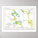 1853 Coastal Survey Map of San Francisco - Poster posters