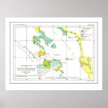 1853 Coastal Survey Map of San Francisco - Poster