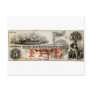 1853 Five Dollar Cochituate Bank Note Post Card