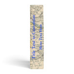 1858 Map of Ariege Department, France Vinyl Binders