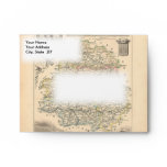 1858 Map of Dordogne Department, France Envelopes