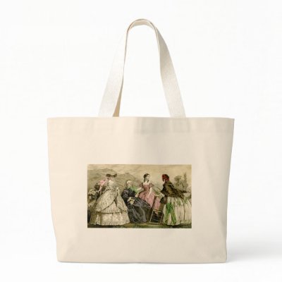 1859 Fashions Canvas Bag by msdespina
