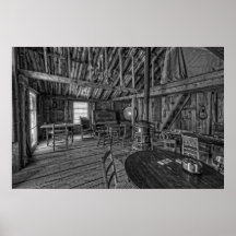 1860's SALOON and CASINO - MONTANA Print
