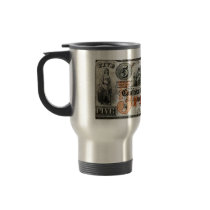 1861 Confederate Five Dollar Note Coffee Mugs