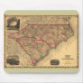 1861 North Carolina and South Carolina Map Mouse Mats