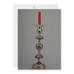 1864 silver candlestick, Warsaw, Poland Invite