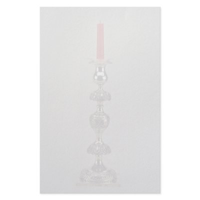 1864 silver candlestick, Warsaw, Poland Custom Stationery by inspirelove