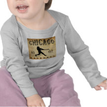 1867 Chicago Illinois Baseball Tee Shirt