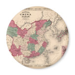 1868 Map - Johnson's China and Japan Magnets