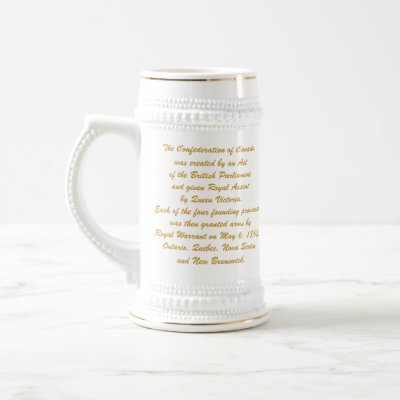 1869 CANADIAN COAT OF ARMS MUG by CANADIAN_GIFT_SHOP