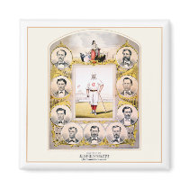 1869 Red Stockings magnets