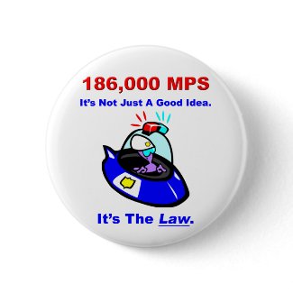 186,000 MPS Button button
