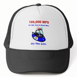 186,000 MPS Hat hat