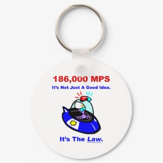186,000 MPS Keychain keychain