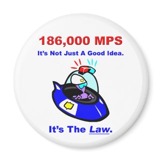 186,000 MPS Magnet magnet