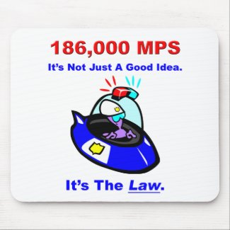 186,000 MPS Mousepad mousepad