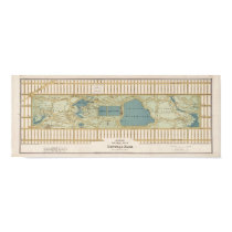 1875 Map of Central Park posters by ZephyrusBooks 1875 Map of Central Park posters
