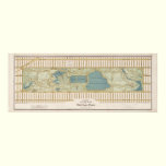 1875 Map of Central Park posters