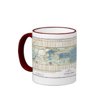 1875 Map of the Central Park, New York City mugs by Central_Park 1875 Map of the Central Park, New York City mugs