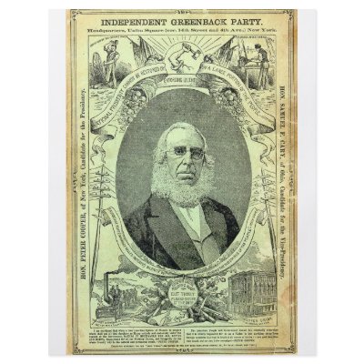1876 Greenback Party Personalized Flyer by JustProducts