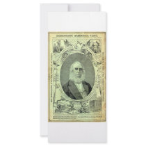 1876 Greenback Party rack cards by JustProducts 1876 Greenback Party rack cards