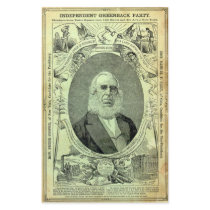 1876 Greenback Party stationery by JustProducts 1876 Greenback Party stationery
