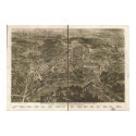 1876 Philadelphia, PA Birds Eye View Panoramic Map posters by PaperTimeMachine 1876 Philadelphia, PA Birds Eye View Panoramic Map posters