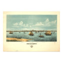 1877 Provincetown, MA Birds Eye View Panoramic Map posters
