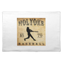1879 Holyoke Massachusetts Baseball Place Mat