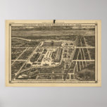 1879 New York Proposed  Worlds Fair Panoramic Map posters