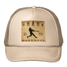 1879 Omaha Nebraska Baseball Hats