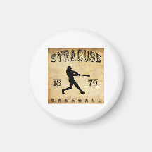1879 Syracuse New York Baseball Refrigerator Magnet