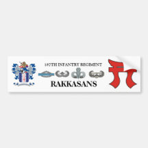 187th bumper sticker