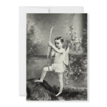 1880 Cupid at Work Custom Invitations