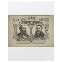 1880 Garfield - Arthur Flyer Design